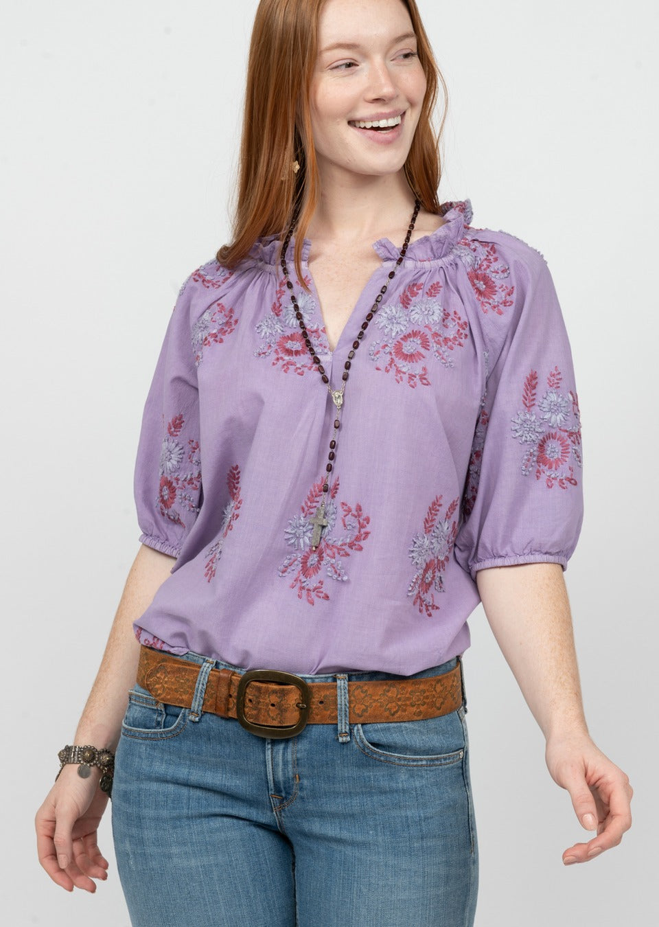 sister mary anita lilac top-front