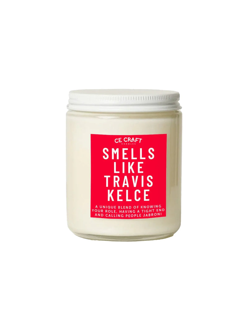 Smells Like Travis Kelce Scented Candle 8oz