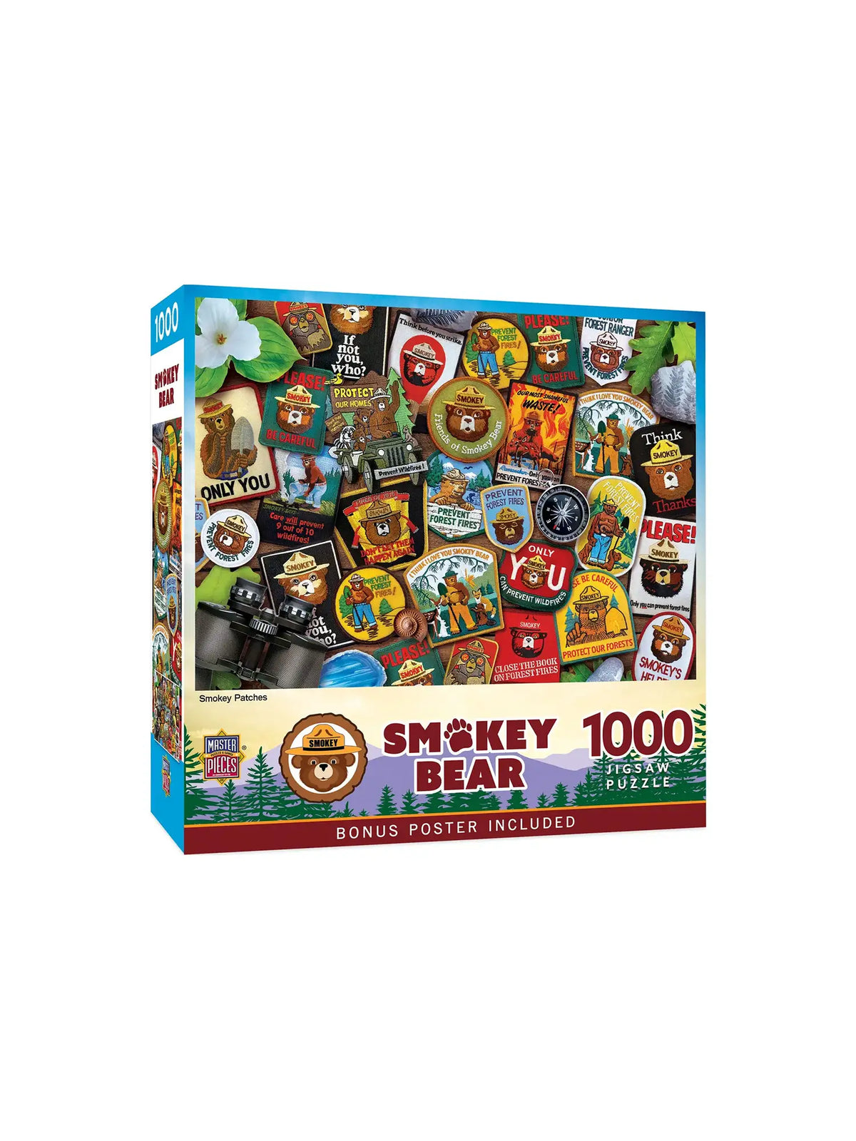 Smokey Bear Patches 1000 Piece Puzzle