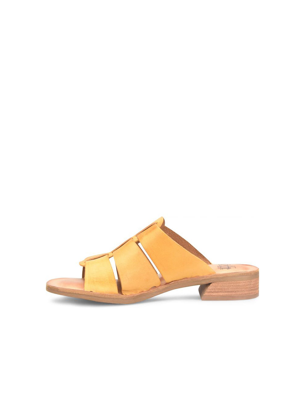 sofft almeda fisherman sandals in yellow