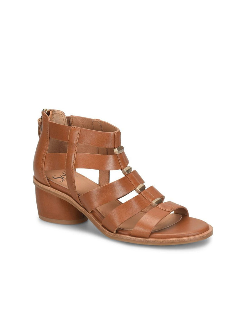 Söfft  Coco Gladiator Heel Sandal luggage tan 