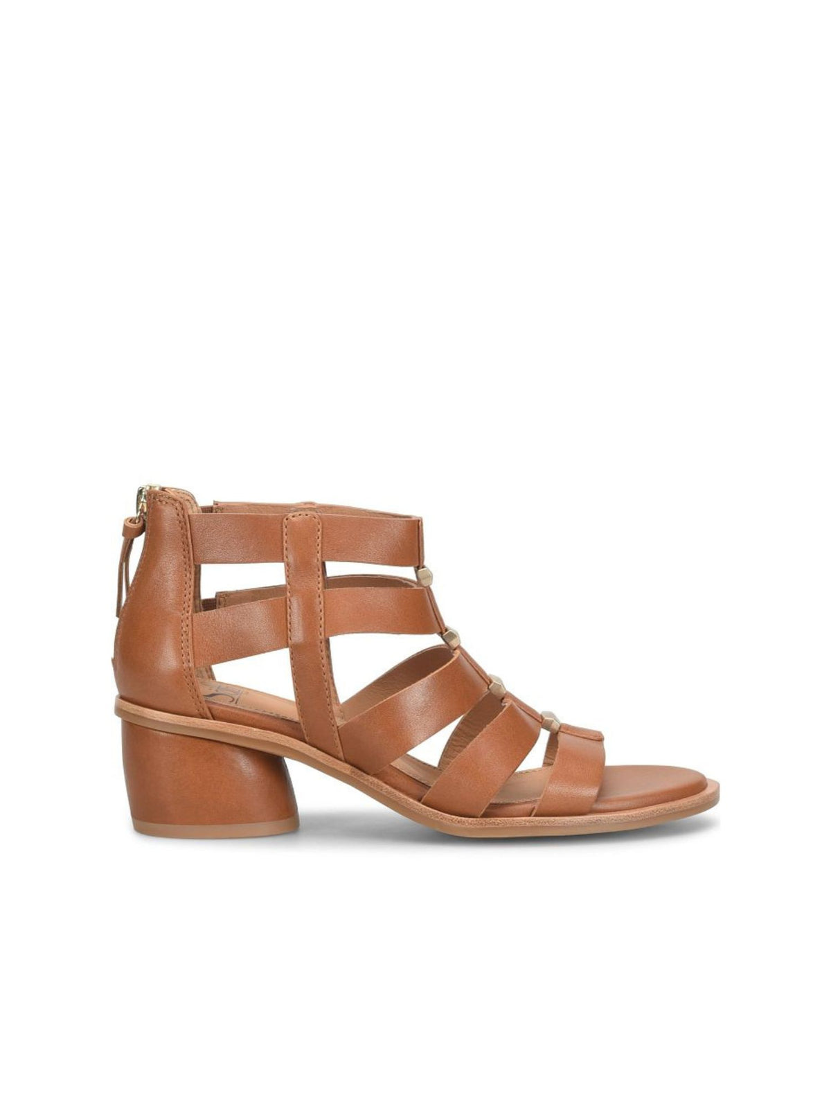 Söfft  Coco Gladiator Heel Sandal luggage tan 