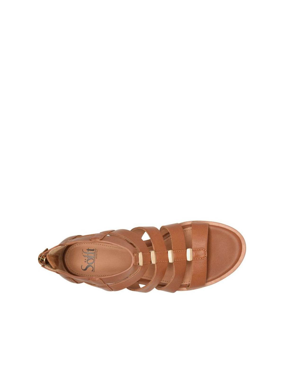 Söfft  Coco Gladiator Heel Sandal luggage tan 