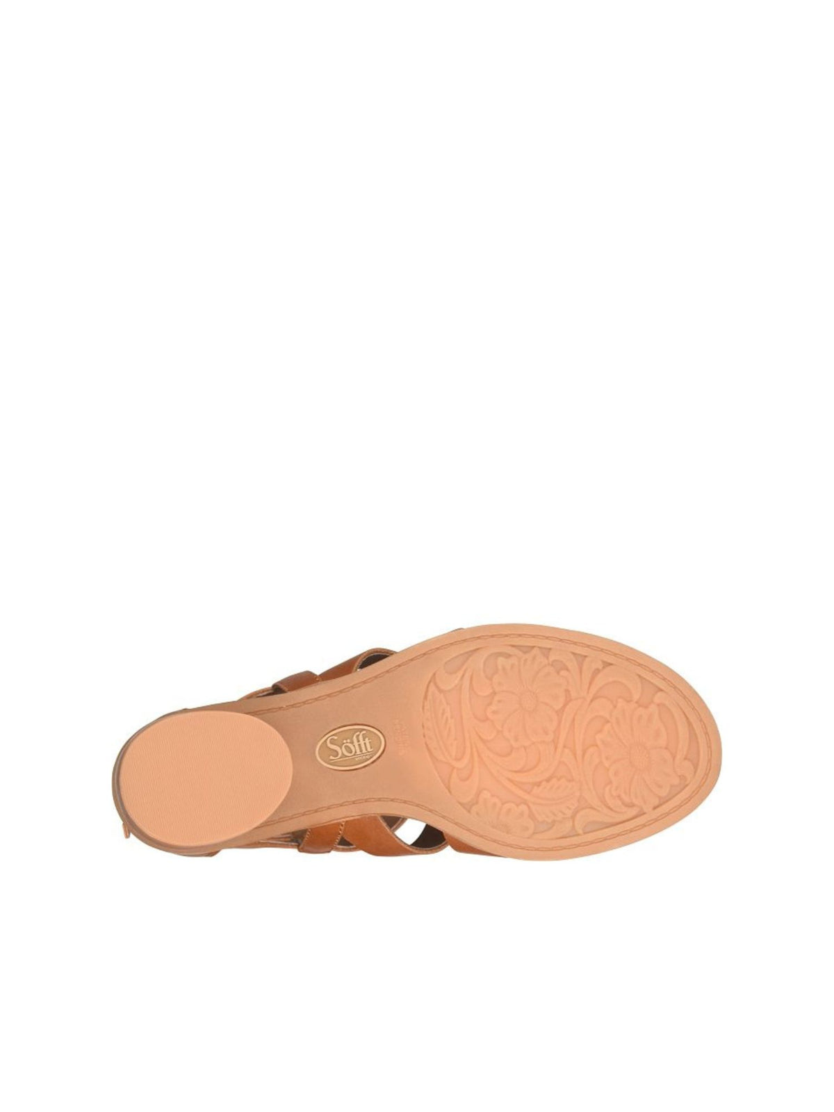 Söfft  Coco Gladiator Heel Sandal luggage tan 
