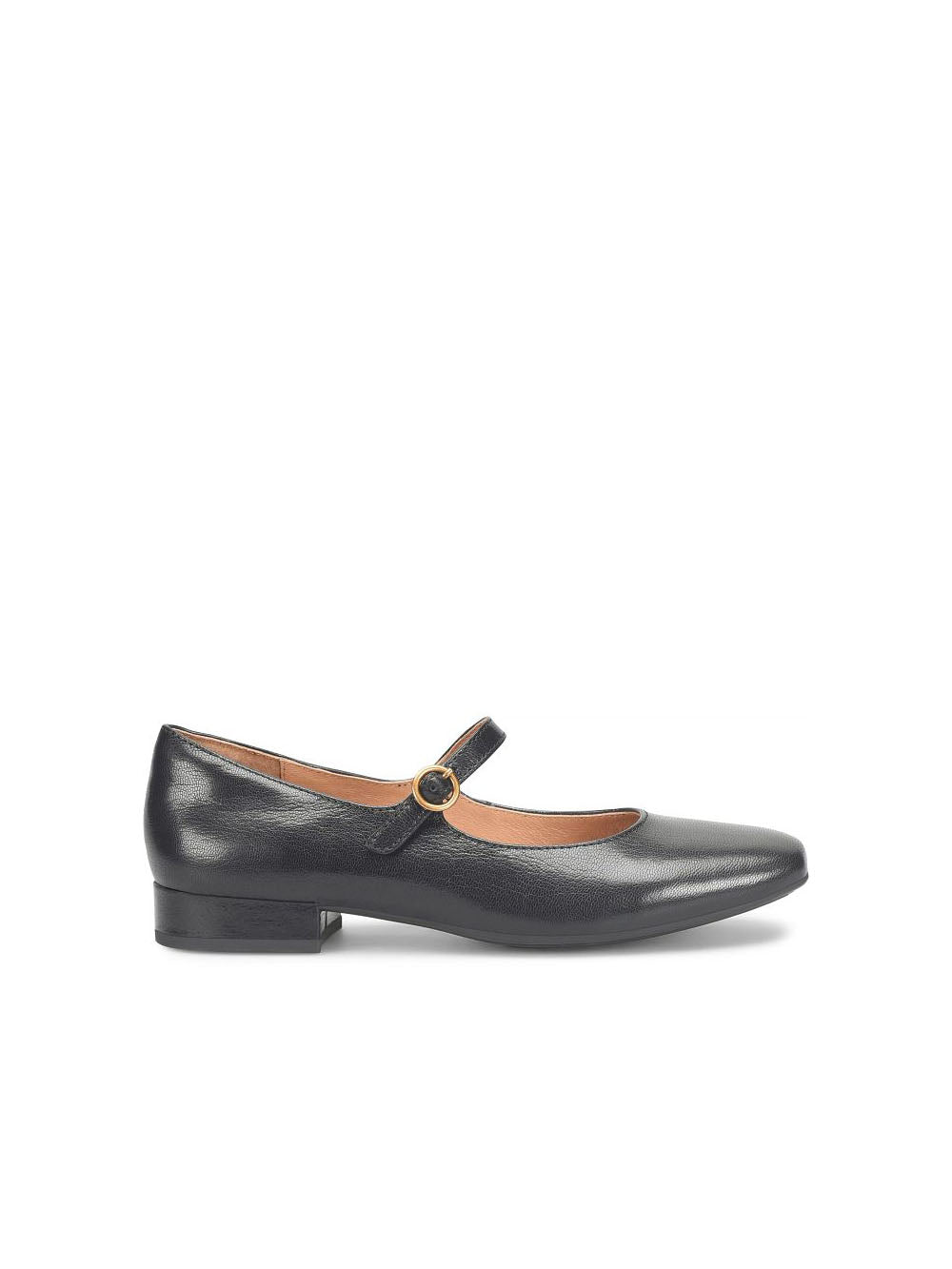 【ELBATEGEV】Square-Toe Mary Jane Shoes Black / 追跡付 ELBATEGEV】Square-Toe Mary Jane Shoes Black / 追跡付