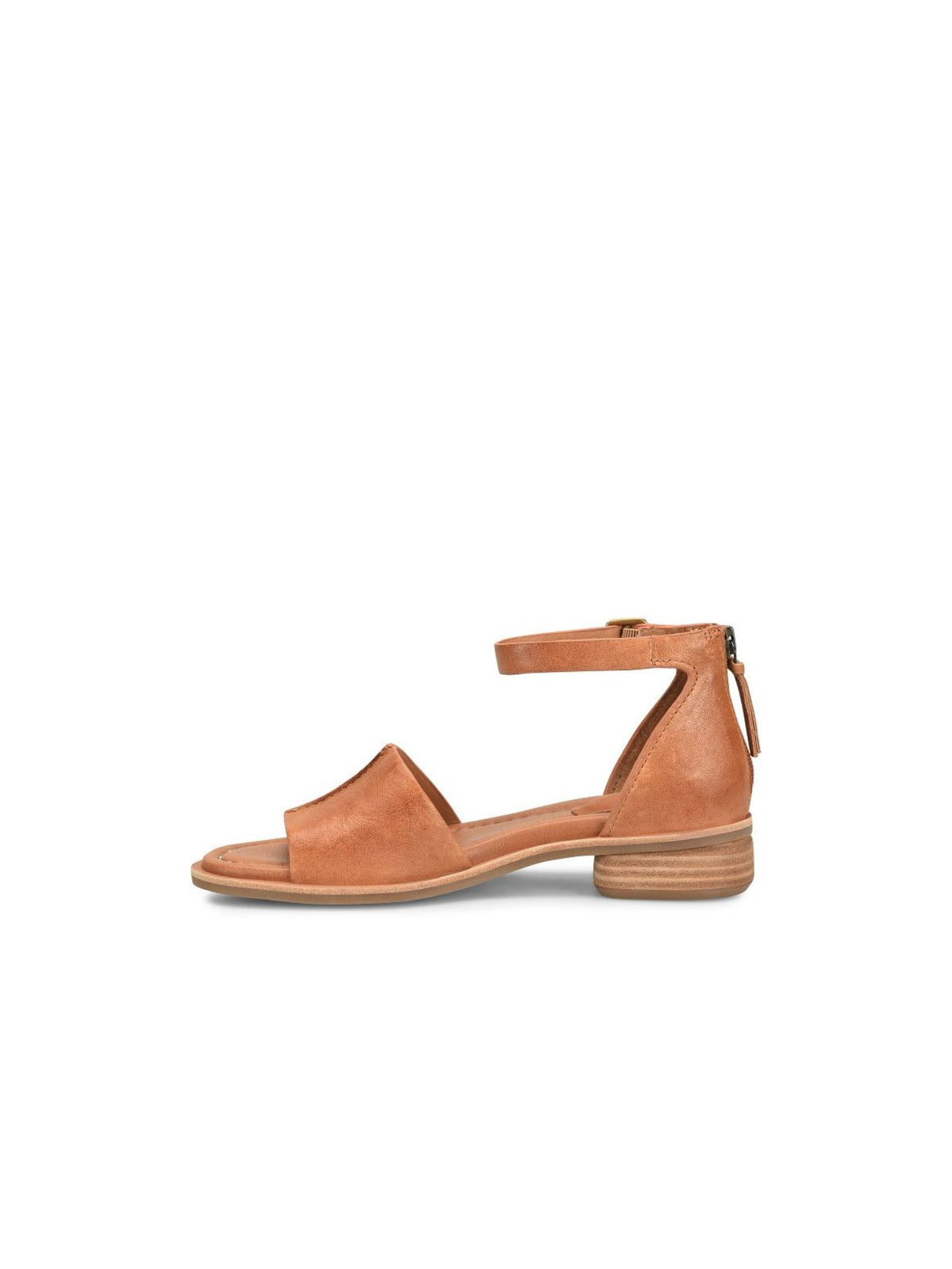 Söfft Faxyn Low Ankle Strap Sandal in luggage