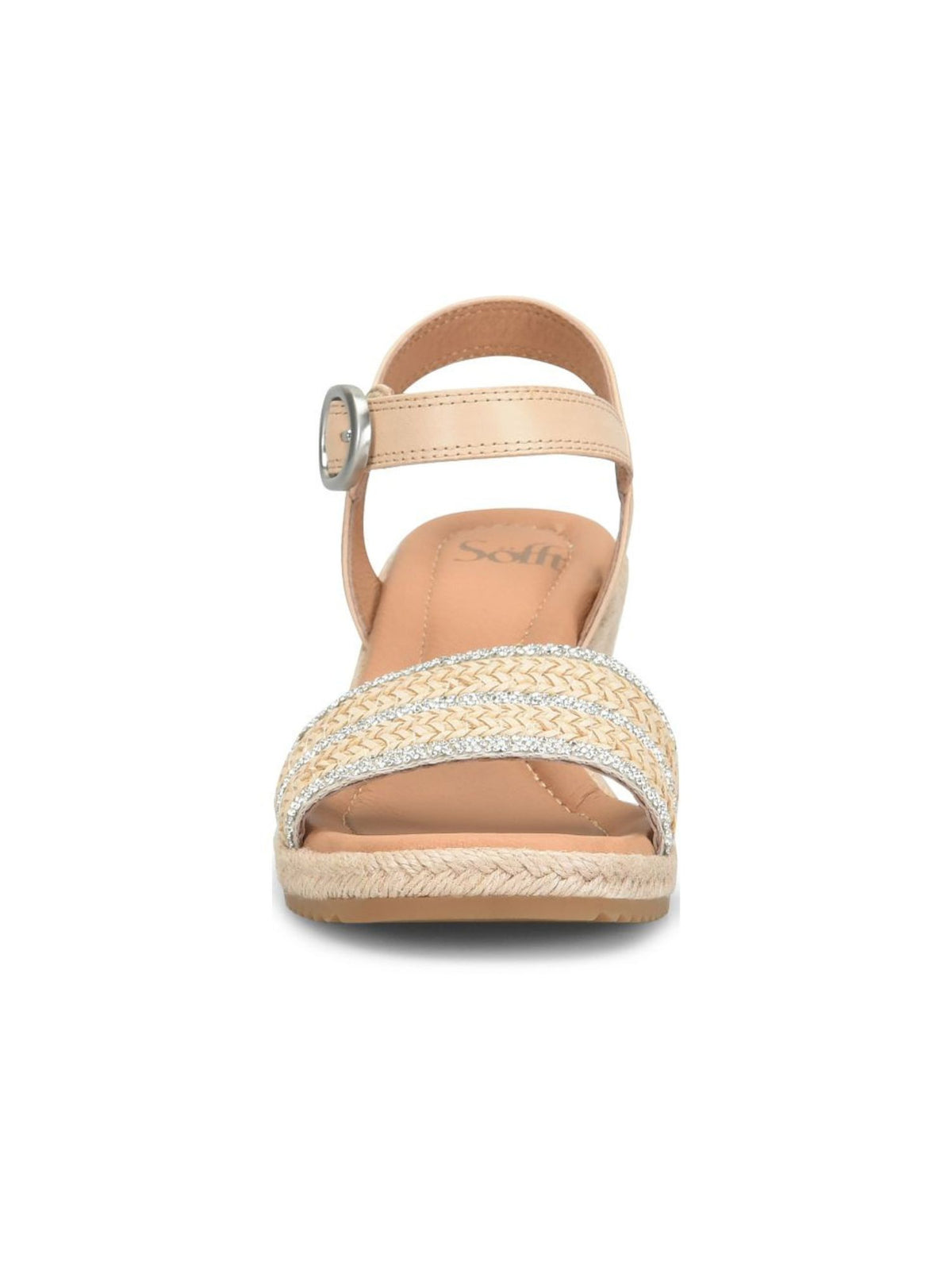 Söfft Inez Jute Wedge Sandal beige latte tan 