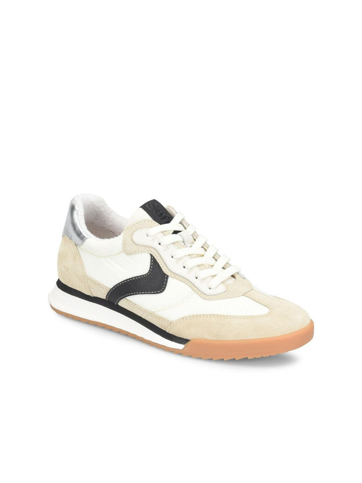 Söfft Kat Retro Jogger Sneaker in white multi 