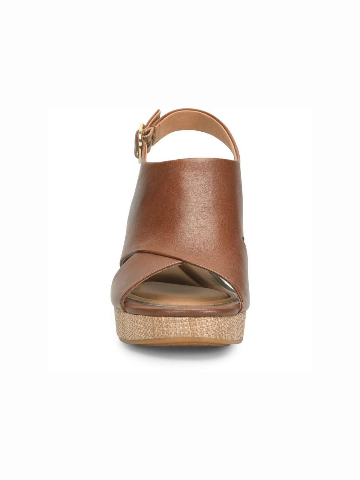 Söfft Liv Platform Slingback Sandal golden brown 