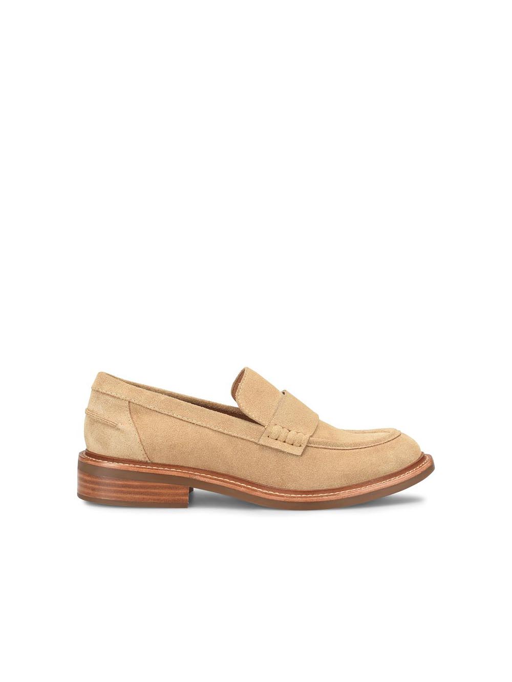 Sofft Shoes Meryl Waterproof Suede Leather Loafer Sand