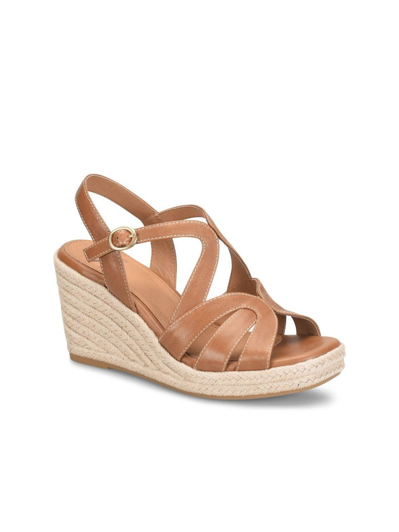 Söfft Norma Rope Wedge Sandal sand brown 