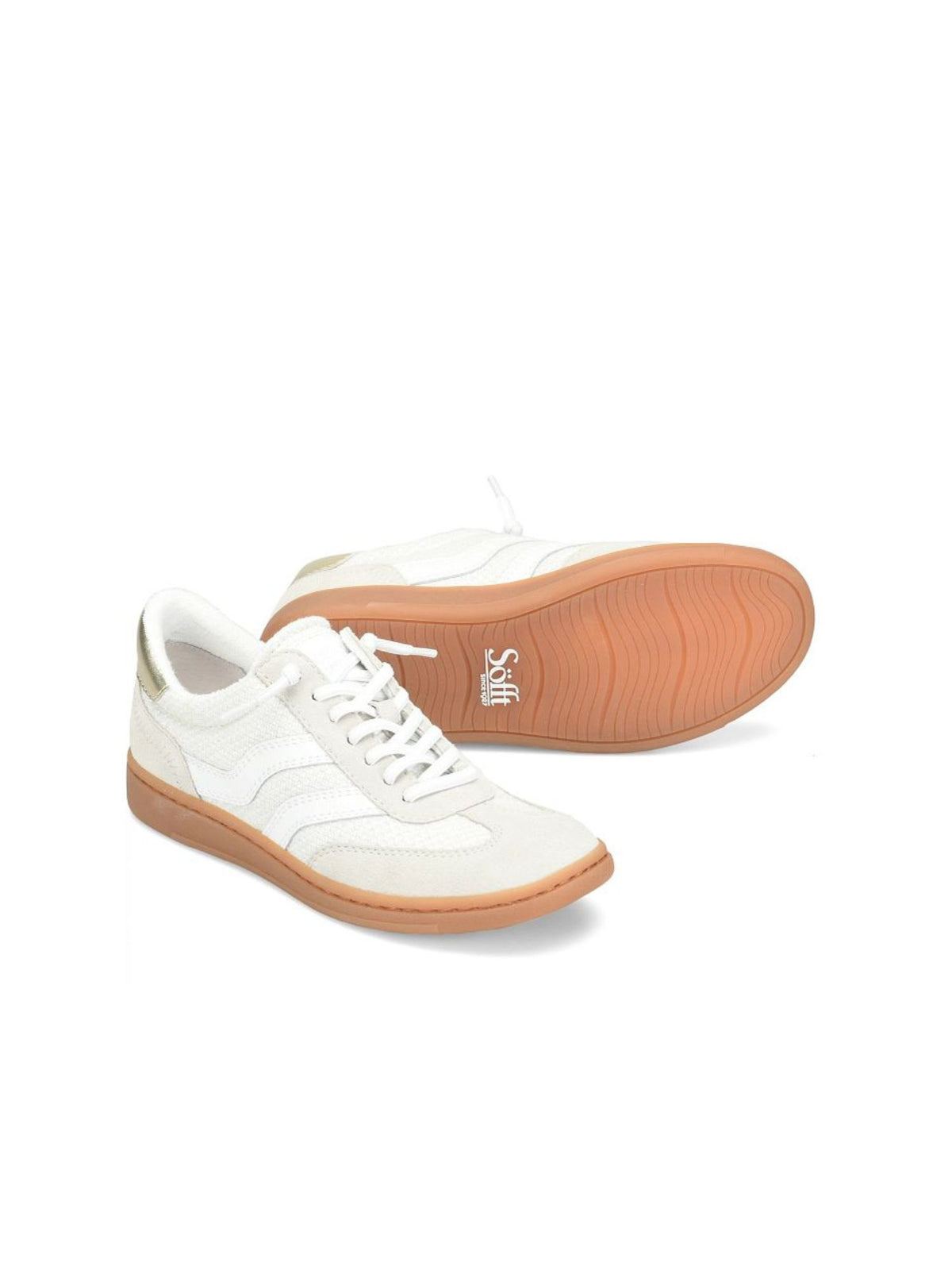 Söfft  Remmi Retro Runner Sneaker natural ivory
