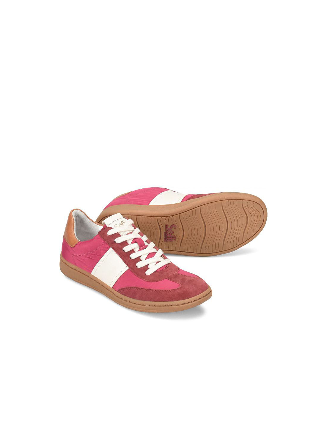 Sofft Shoes Ruby Retro Lace Sneakers Raspberry