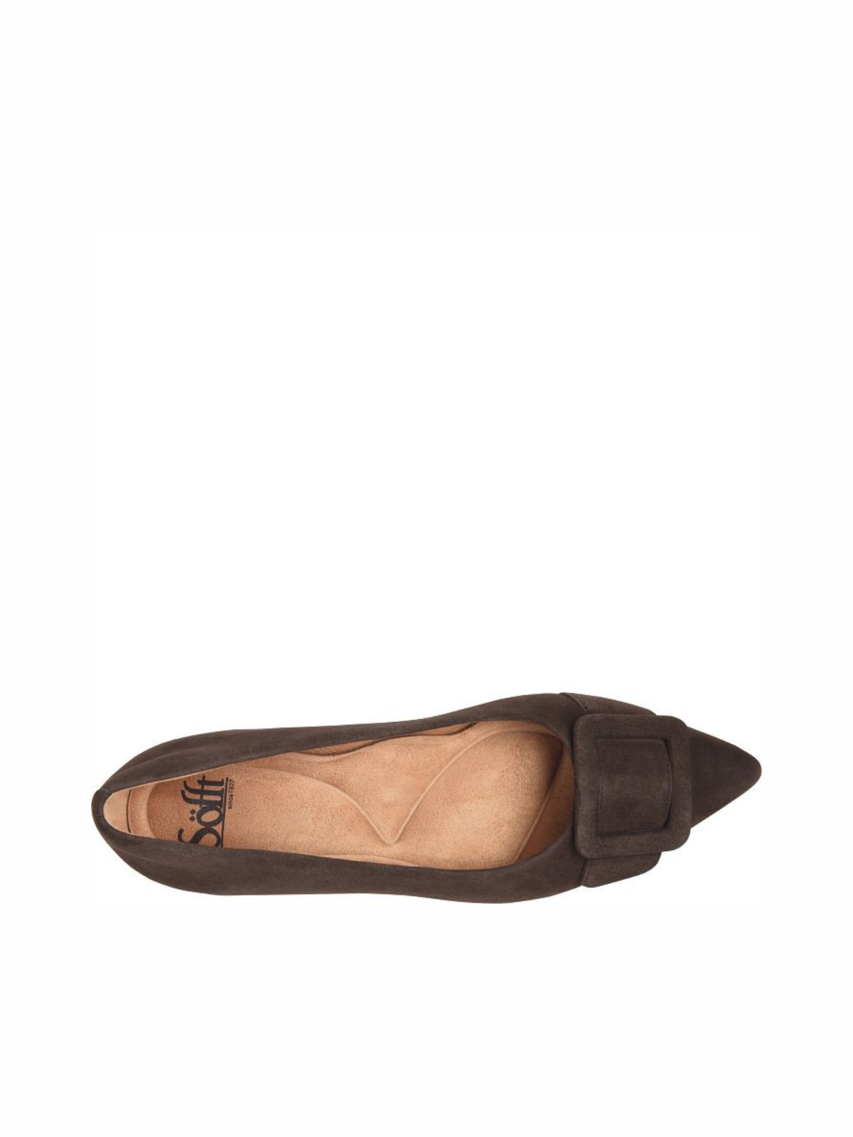Söfft Sadie Buckle Kitten Heel chocolate brown 