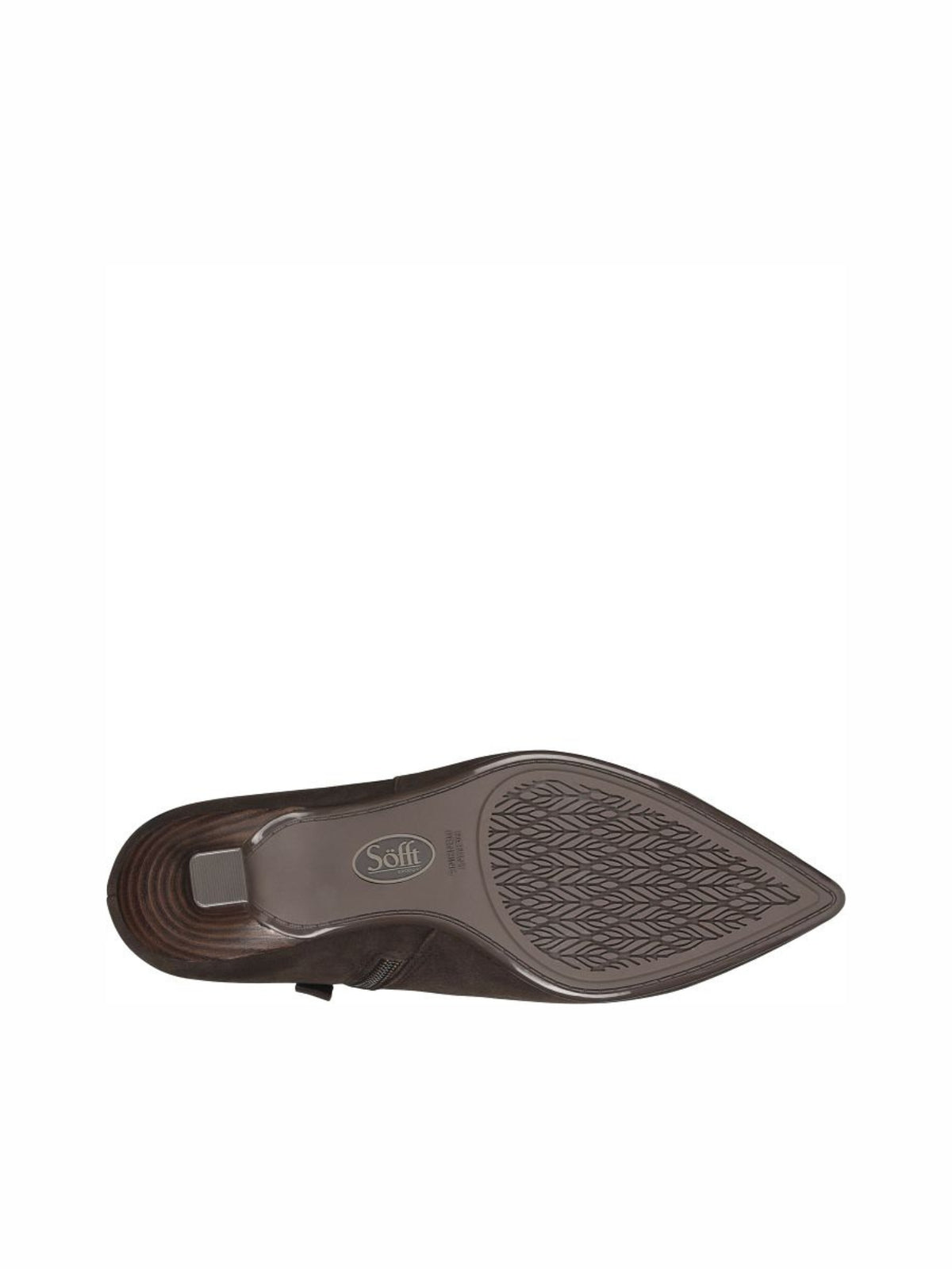 Söfft Sawyer Kitten Heel Boot dark chocolate suede 