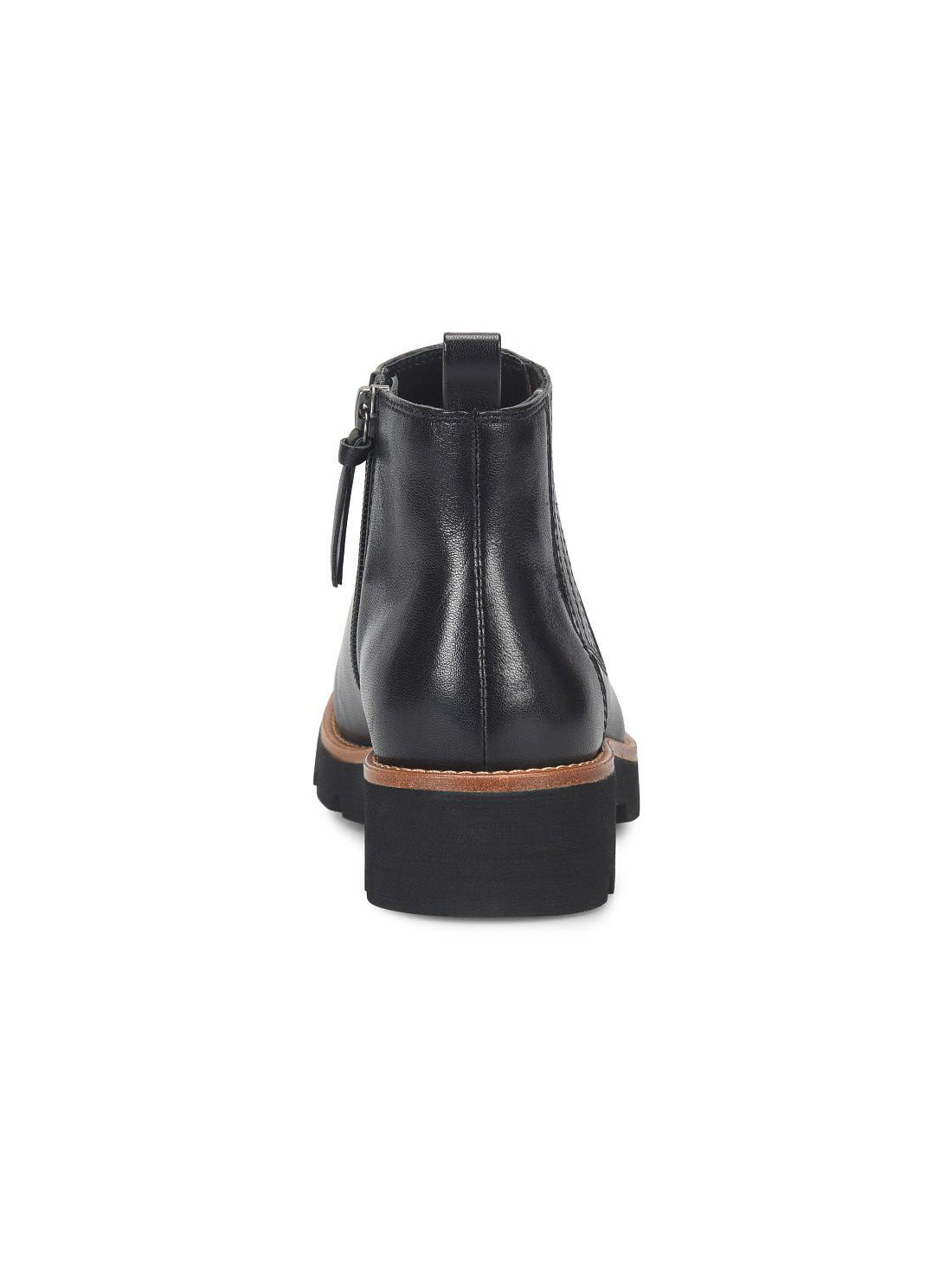 Sofft Shoes Paige Waterproof Chelsea Boots in Black Leather