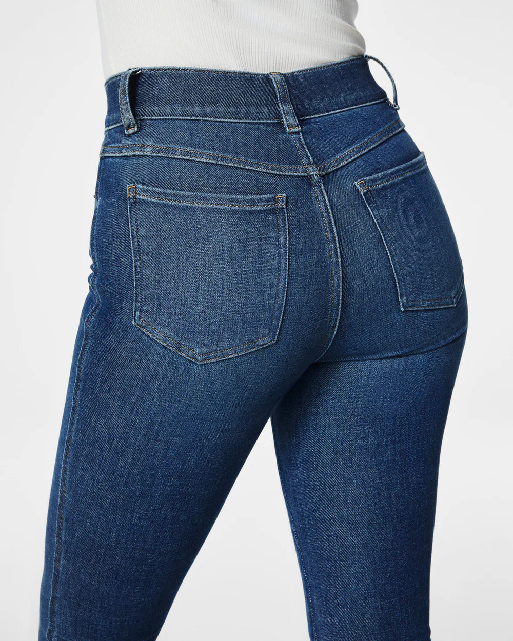 SPANXshape everywear flare jeans in authentic blue