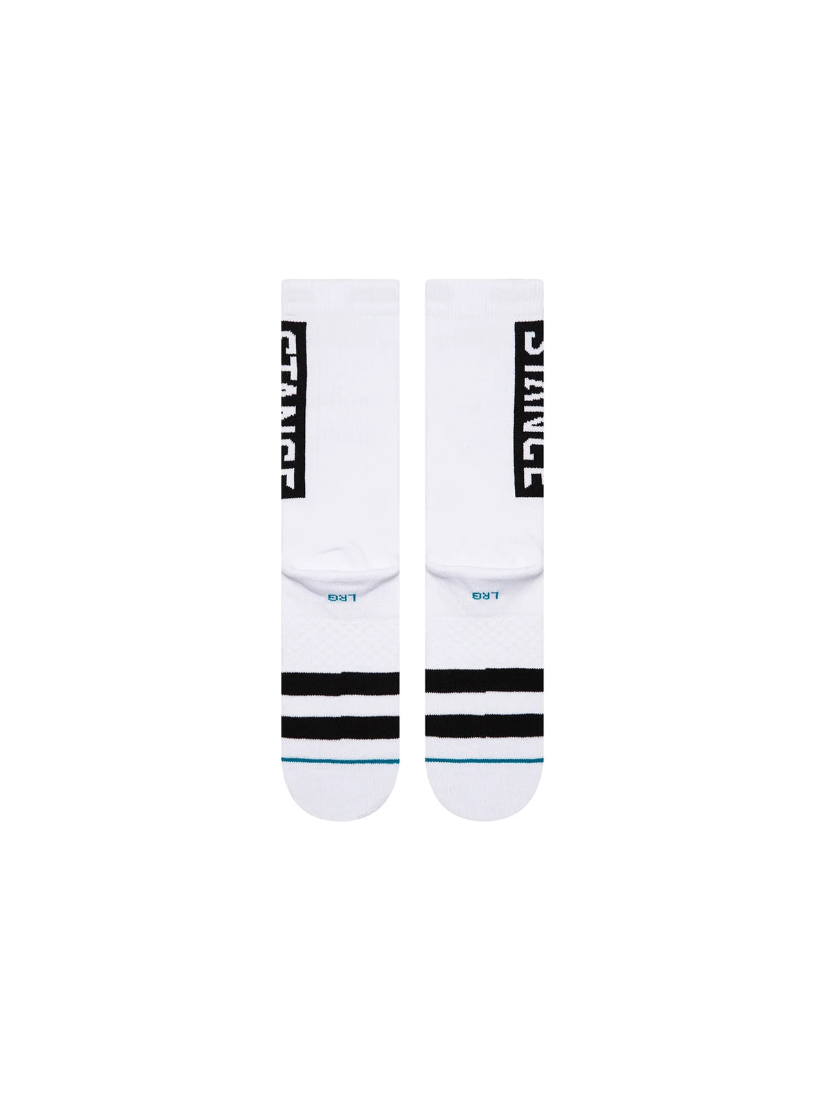Stance OG Mid Cushion Crew Socks White