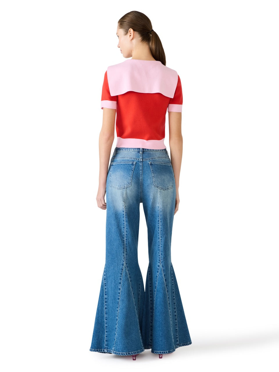 Steve Madden Aden Sweater Cardigan scooter red