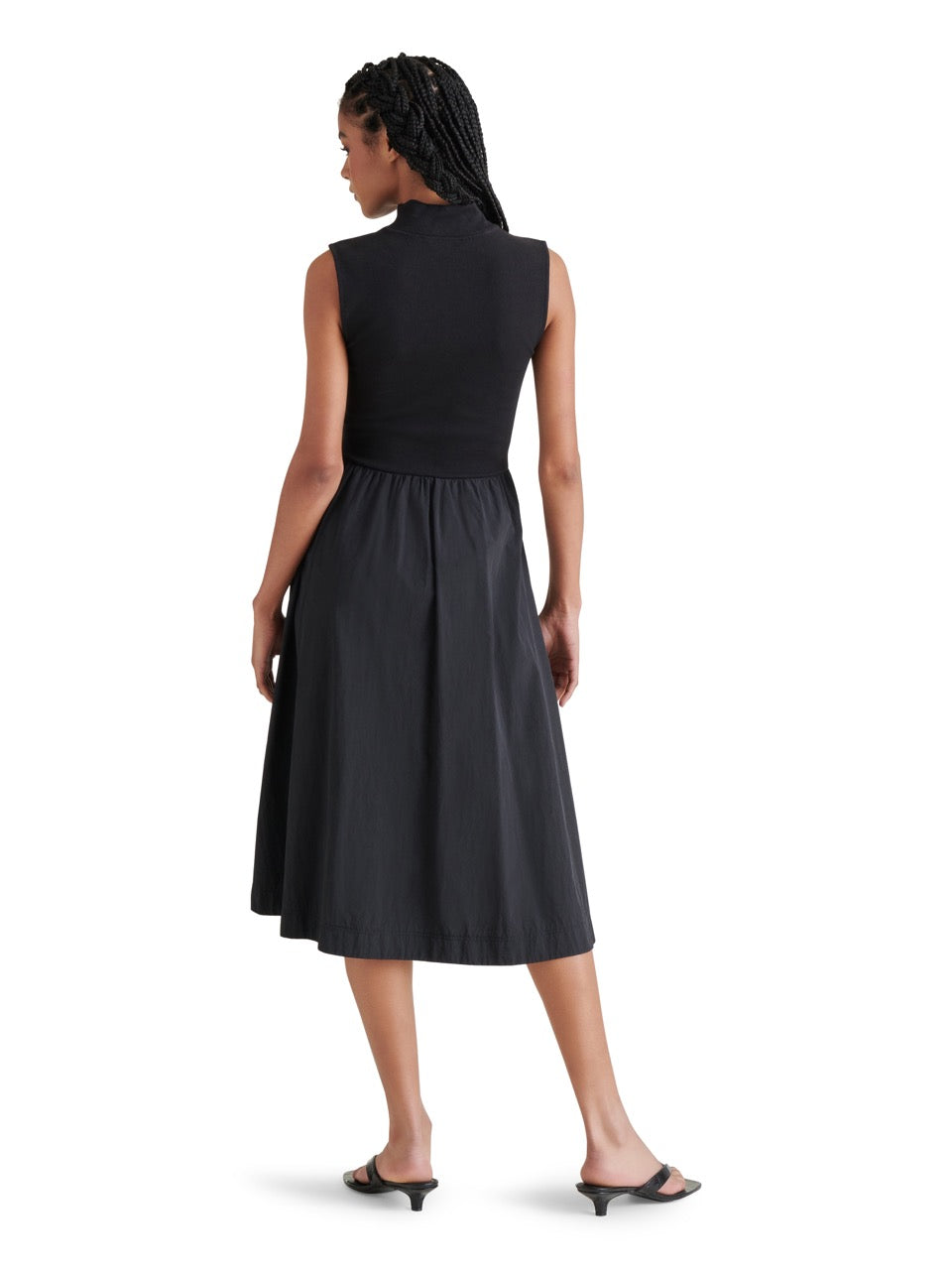 Steve Madden Berlin Dress in black-back