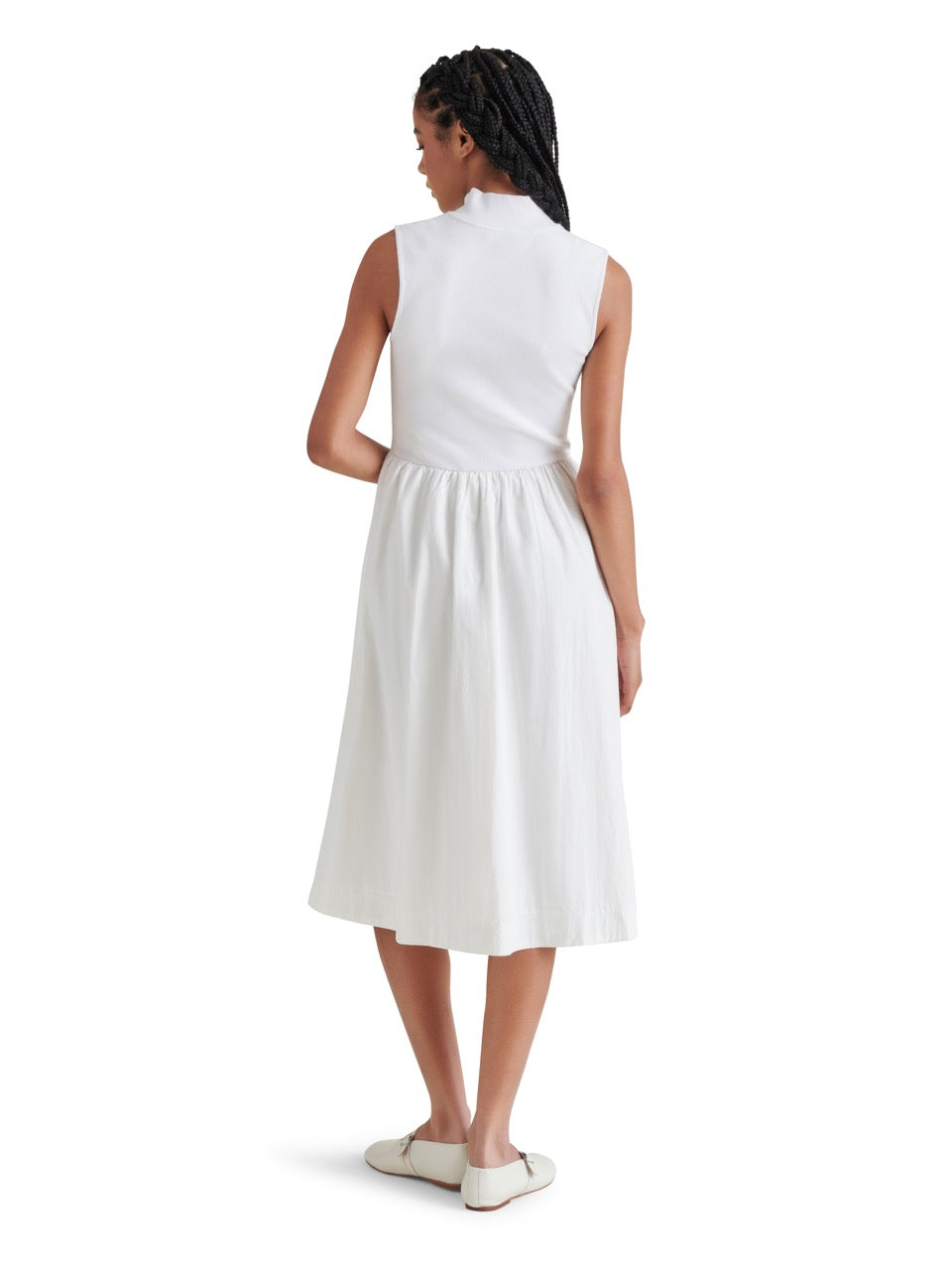 Steve Madden Berlin Dress in white-back