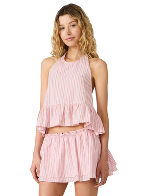 Steve Madden Cerise Halter Top cameo pink 