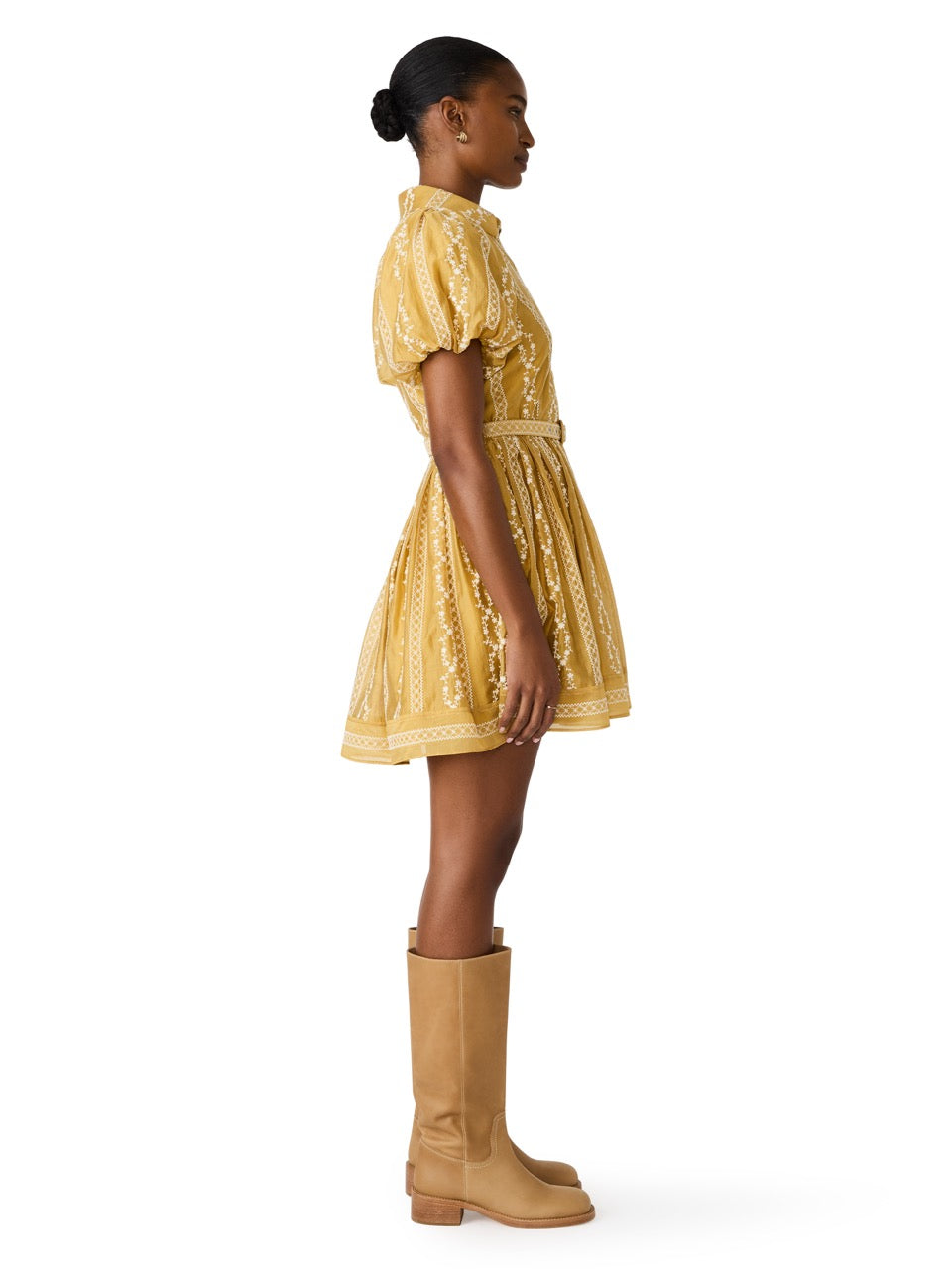 Steve Madden Daisy Dress vintage gold 