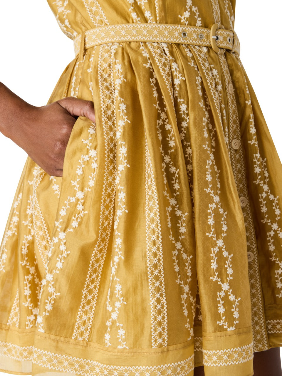 Steve Madden Daisy Dress vintage gold 