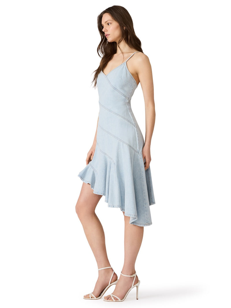 Steve Madden Ellis Denim Dress hazey blue 