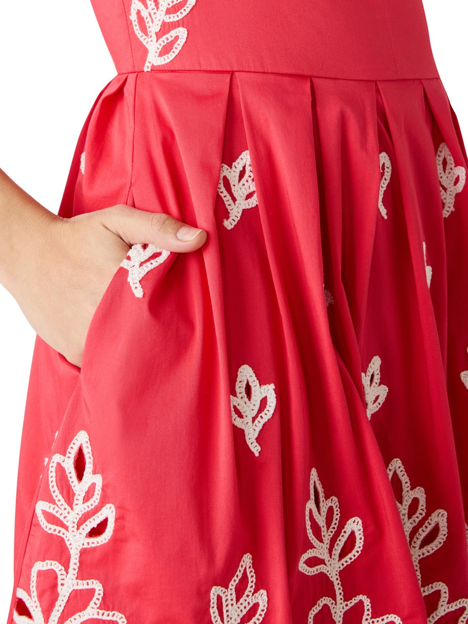 Steve Madden Emelia Floral Dress burnt coral 