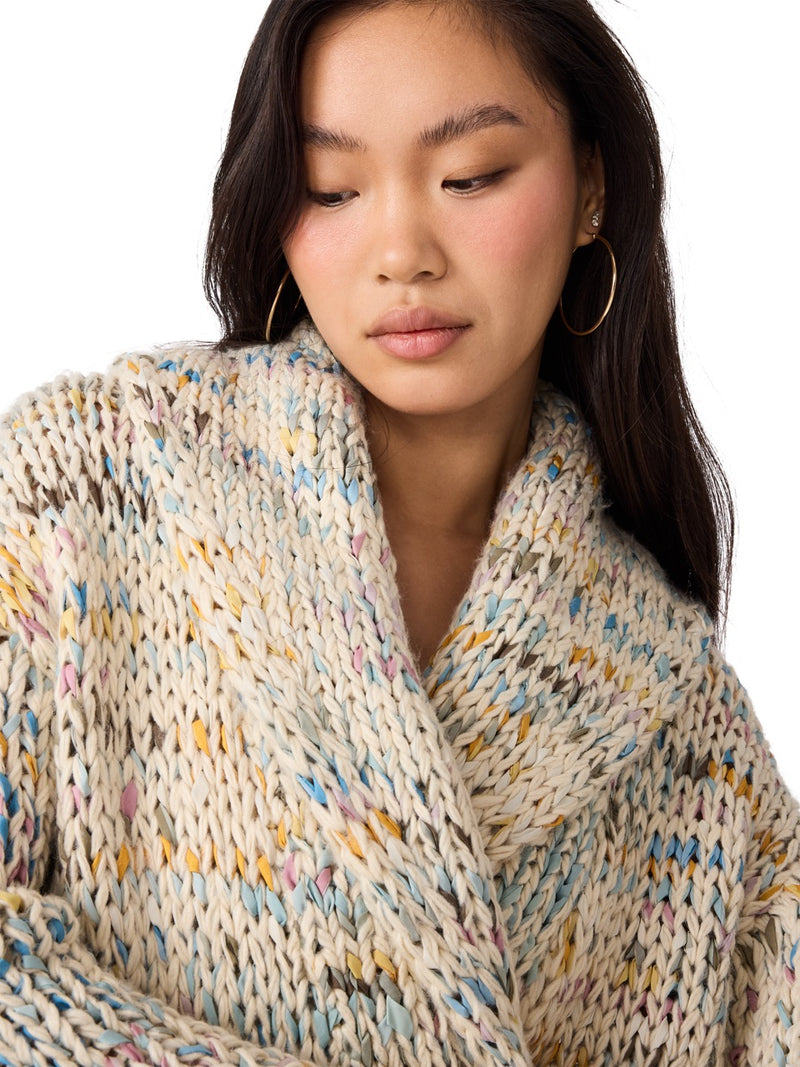 Steve Madden Enid Yarn Sweater multi 