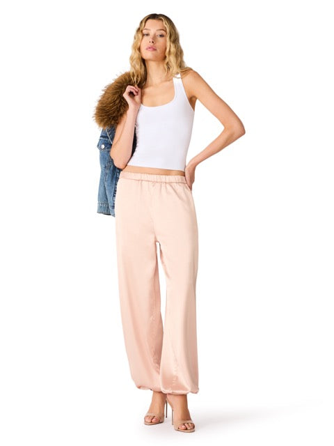 Steve Madden Halo Bubble Hem Pant ballet pink 