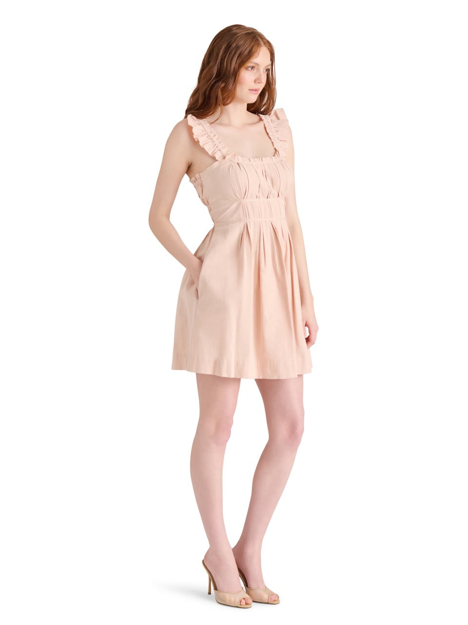 Steve Madden Harmony Mini Dress in cameo rose