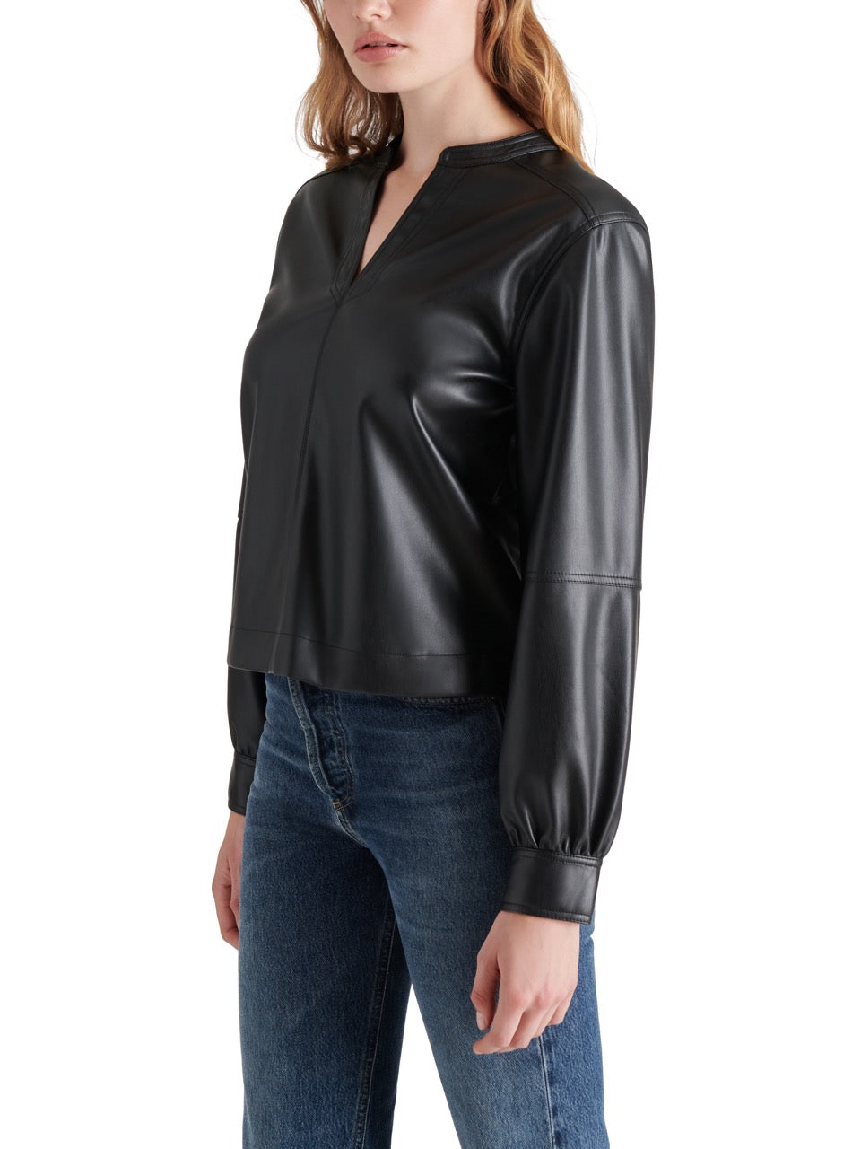 Steve Madden Jayna Top in black-side