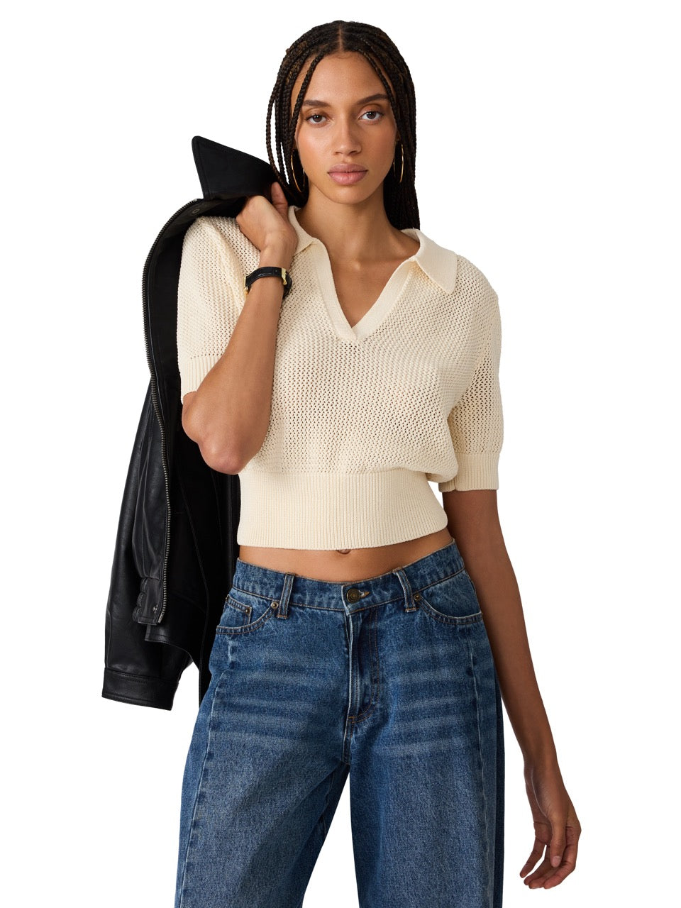 Steve Madden Lark Sweater cream 