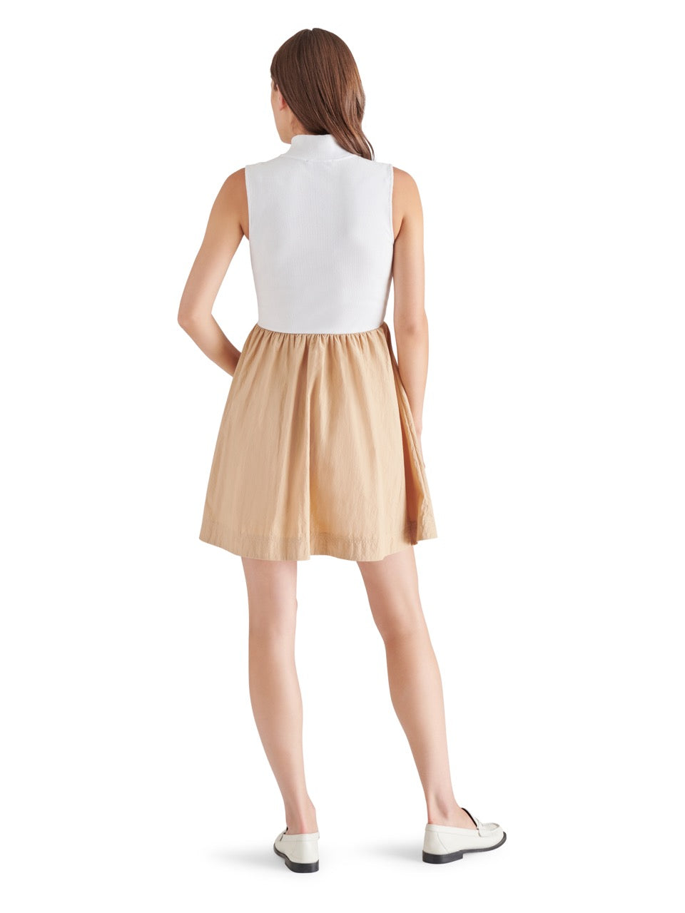 Steve Madden Lyon Dress in taupe-back