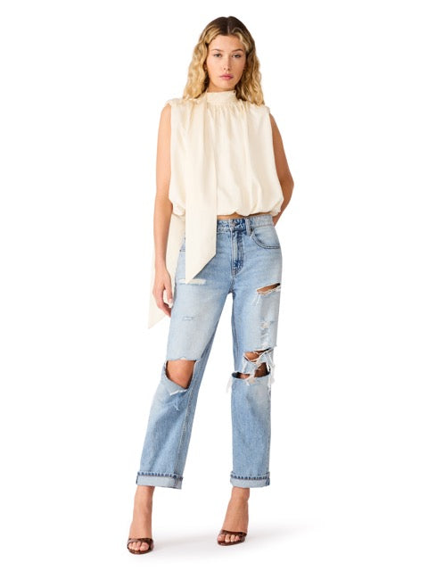 Steve Madden Melinna Top birch white