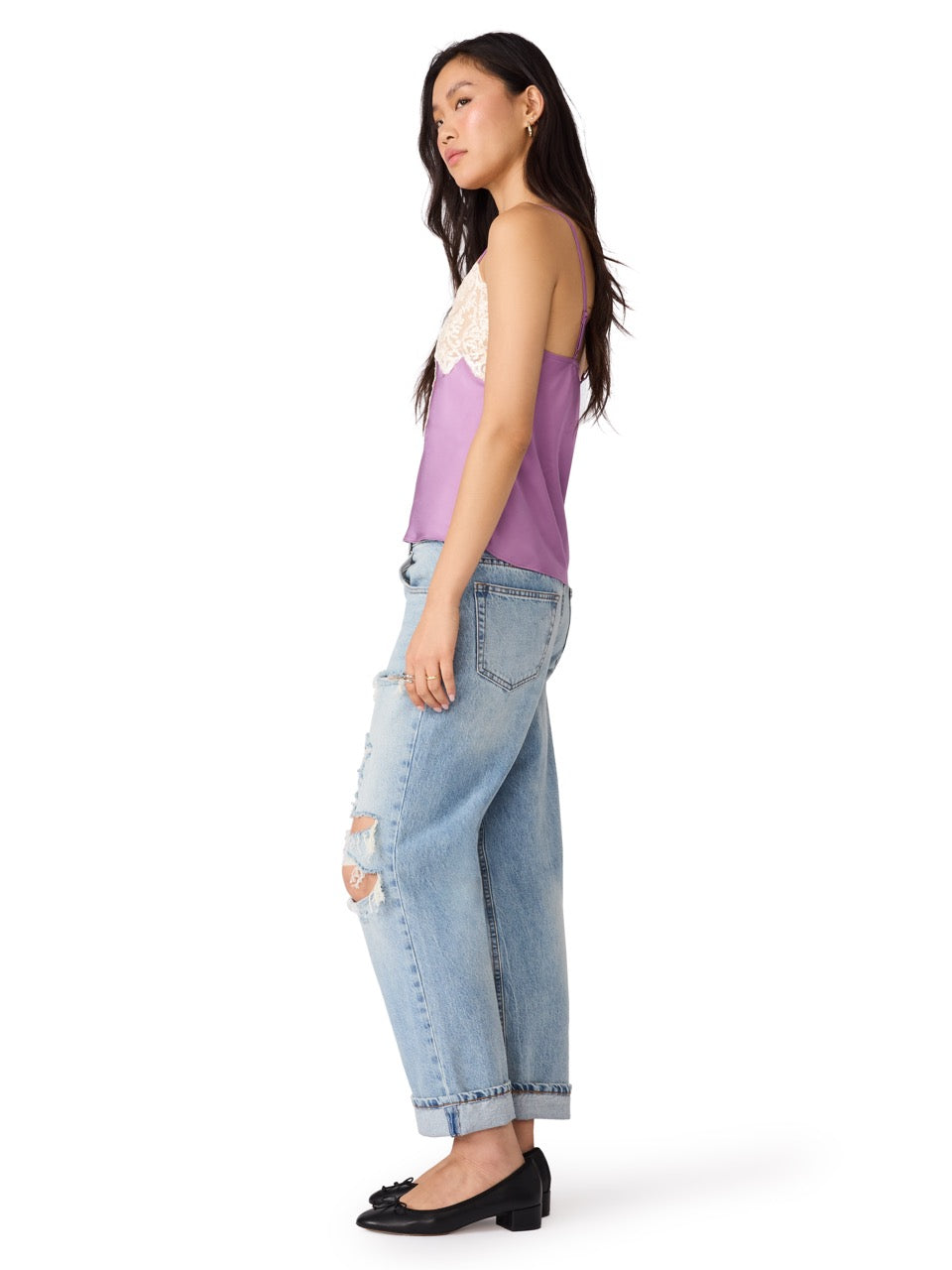 Steve Madden Miriah Top dusty lavender