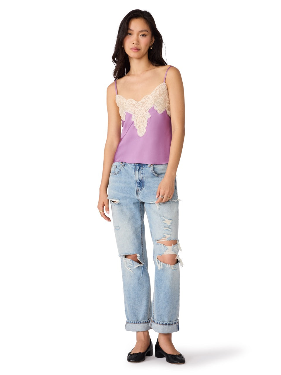 Steve Madden Miriah Top dusty lavender