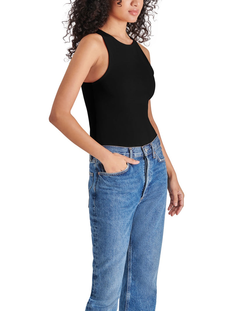 Steve Madden Nico Bodysuit in black-side