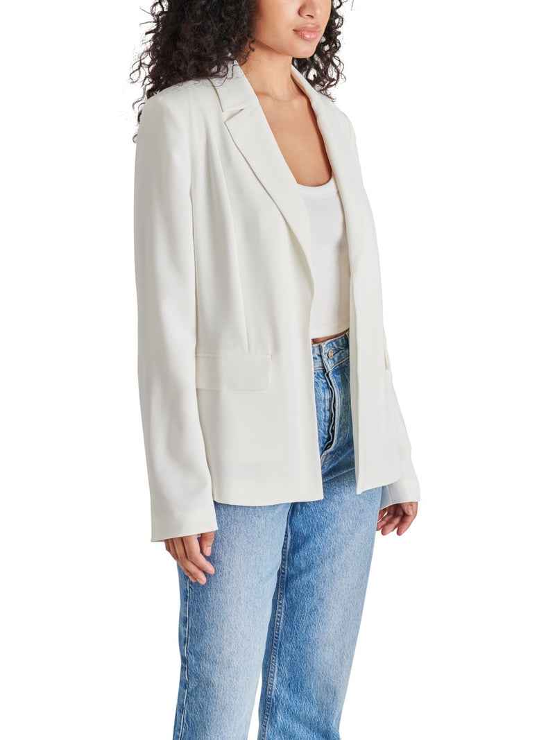 steve madden payton blazer in antique-side