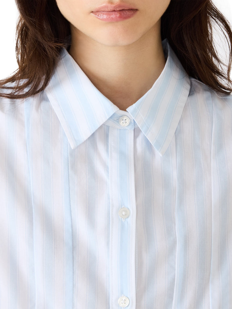 Steve Madden Porter Stripe Peplum Top multi stripe 