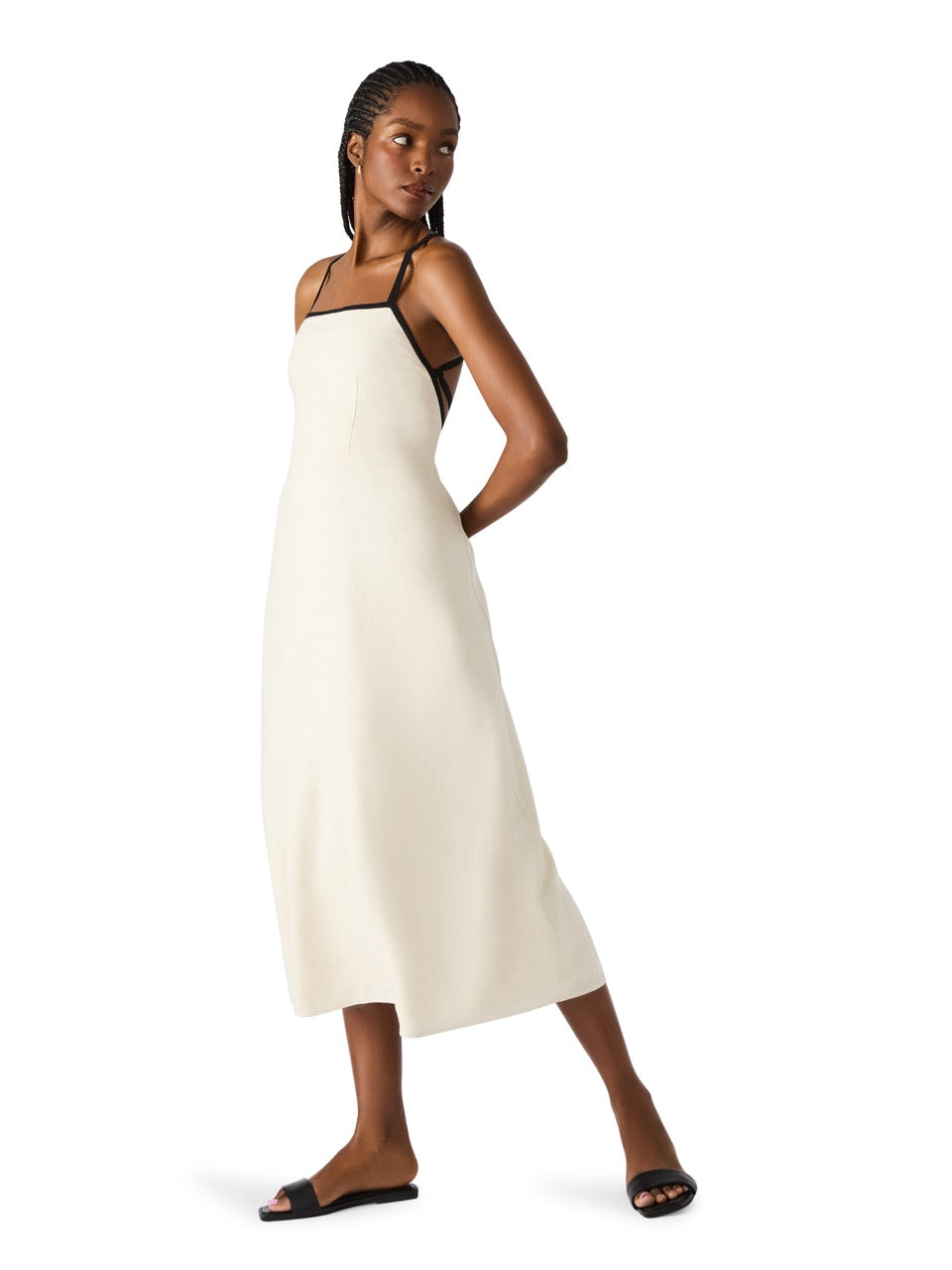 Steve Madden Riyan Maxi Dress in natural 