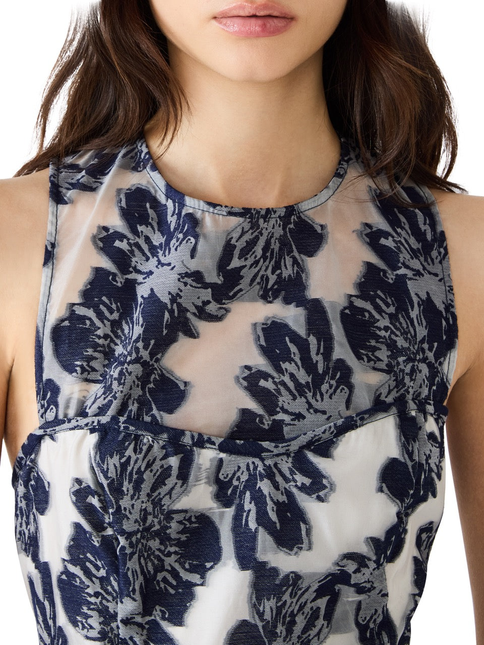 Steve Madden Rora Dress navy speckle 