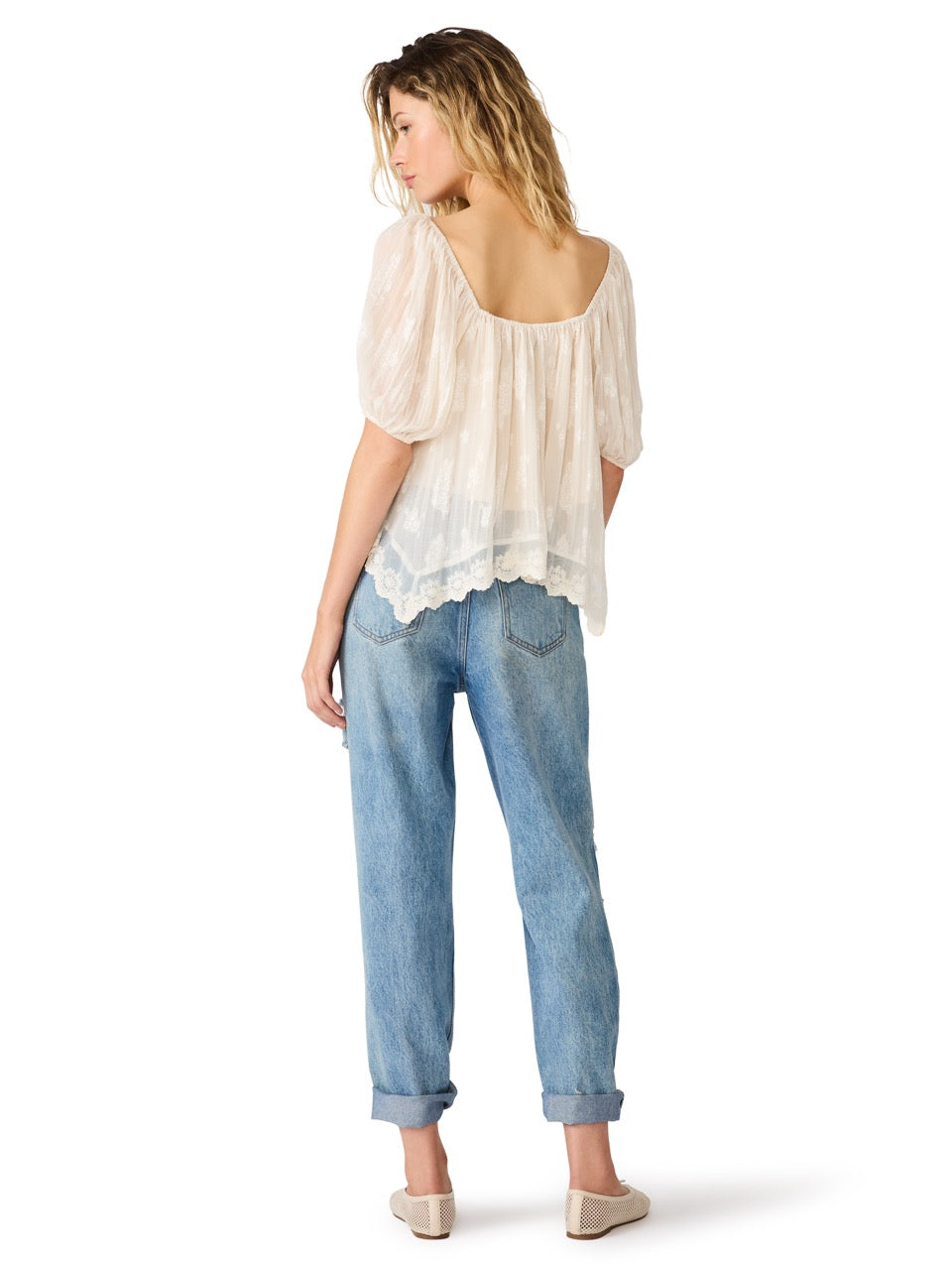 Steve Madden Vickie Top cream 