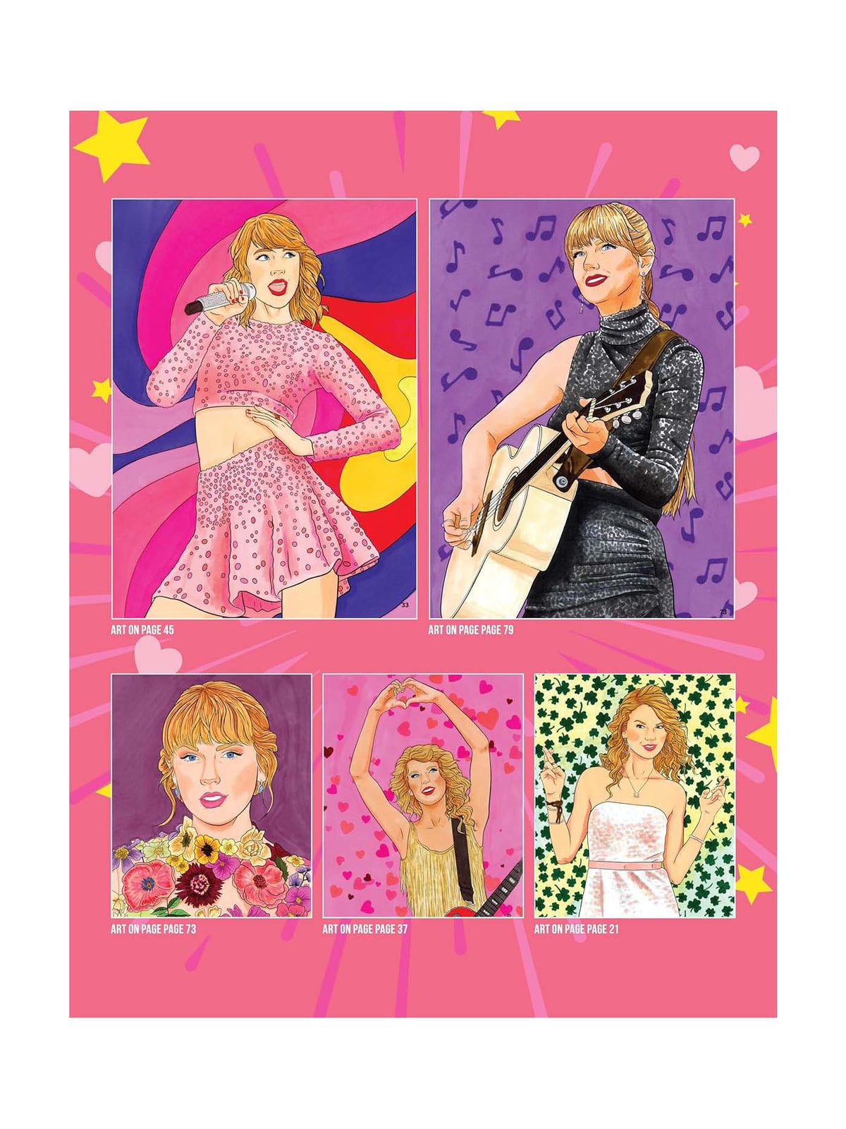 Super FAN-tastic Taylor Swift Coloring & Activity Book