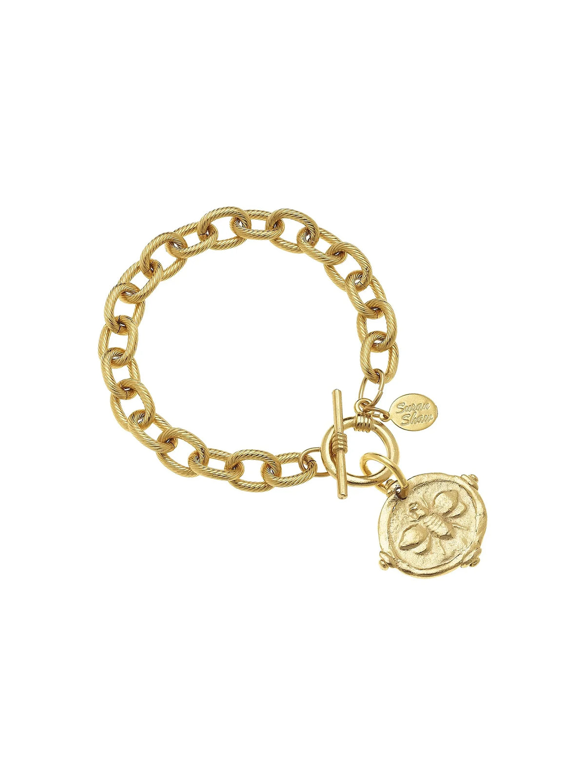 Susan Shaw Bee Intaglio Bracelet