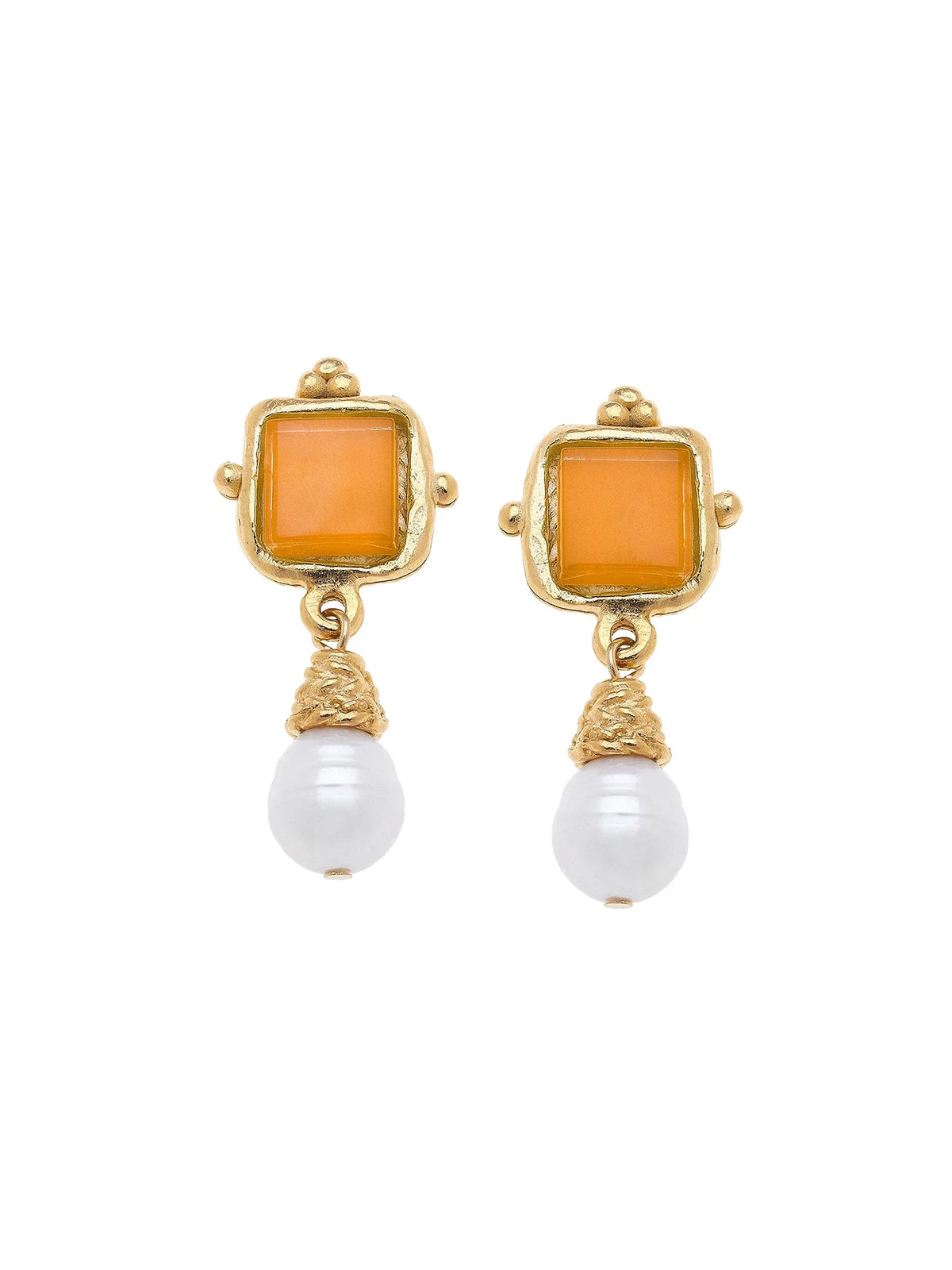 Susan Shaw Charlotte Pearl Drop Earrings