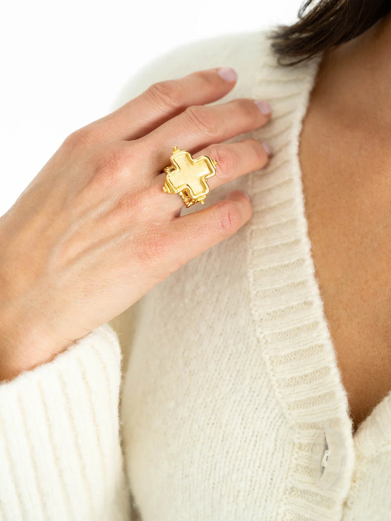 Susan Shaw Cross Ring