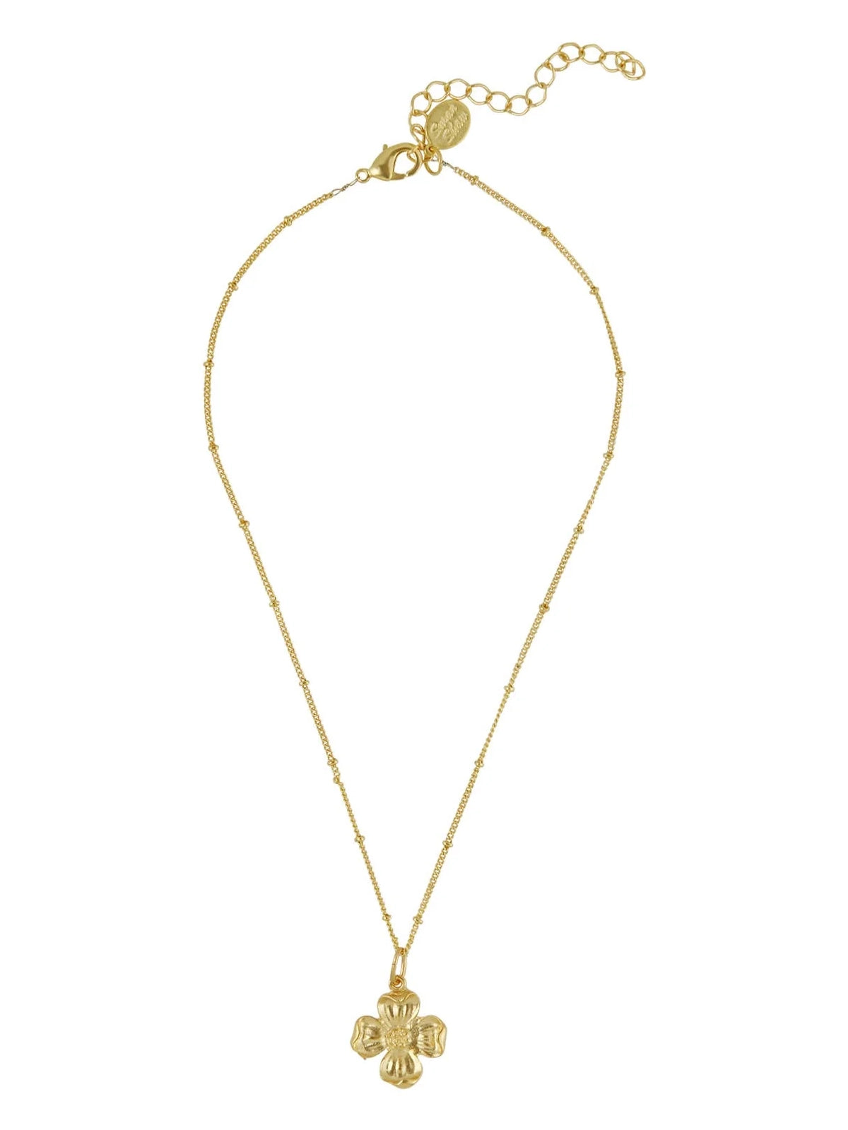 Susan Shaw 16" Dainty Dogwood Necklace